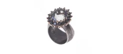 ANILLO AGUAMARINA & BLACK