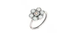 ANILLO SUNFIELD FLOR CALCEDONIA