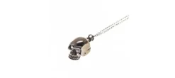 COLGANTE CALAVERA DIAMOND MYADN NEGRA