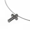 COLGANTE CROSS BLACK XL