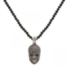 COLGANTE RAIVE NEW SKULL NEGRA