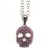 COLGANTE SKULL ROSA