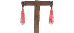 PENDIENTES BAROQUE LONG PINK