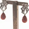 PENDIENTES BARROCO ROJO