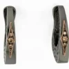 PENDIENTES BLACK ROMBO