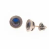 PENDIENTES BOTTON AZUL