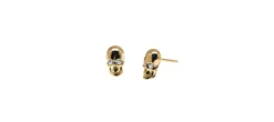 PENDIENTES CALAVERA ORO
