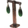 PENDIENTES CALCEDONIA VERDE