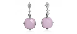 PENDIENTES CASTLE ROSA