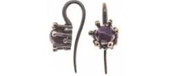 PENDIENTES CLAW PURPURA