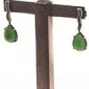 PENDIENTES DROP VERDES
