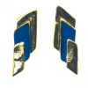 PENDIENTES FILI PLAZA BRONCE AZUL II