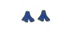 PENDIENTES FILI PLAZA PETALOS SMALL AZUL