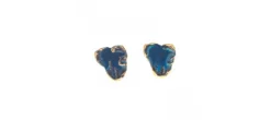 PENDIENTES FILI PLAZA PETALOS XS AZUL