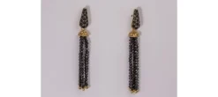 PENDIENTES NOIR NEGRO