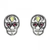 PENDIENTES RAIVE CALAVERA CUORE BOTON