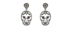 PENDIENTES RAIVE CALAVERA CUORE XL