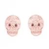 PENDIENTES RAIVE CALAVERA MEX ROSA