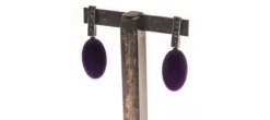 PENDIENTES ROCK PURPLE