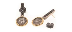 PENDIENTES ROME NEGRO