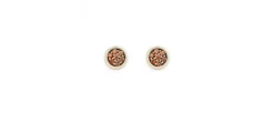 PENDIENTES SUNFIELD BOTON MINI CO&Ntilde;AC