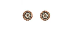 PENDIENTES SUNFIELD BOTON CO&Ntilde;AC XL