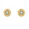 PENDIENTES SUNFIELD CALCEDONIA GOLD