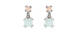 PENDIENTES SUNFIELD CLAW BLUE