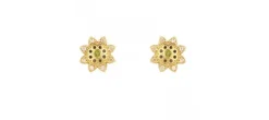 PENDIENTES SUNFIELD DAISY GOLD