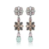 PENDIENTES SUNFIELD DOBLE FLOR