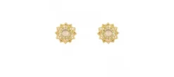 PENDIENTES SUNFIELD ESTRELLA GOLD
