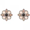 PENDIENTES SUNFIELD FLOR BICOLOR