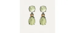 PENDIENTES SUNFIELD LAGRIMA VERDE