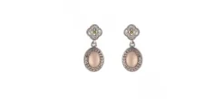 PENDIENTES SUNFIELD MOUVEMENT ROSE