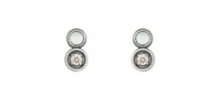 PENDIENTES SUNFIELD PULLEY PLATA