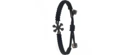 PULSERA COPO MINI BRILLANTES NEGROS
