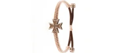 PULSERA MALTA DIAMOND BROWN