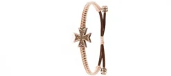 PULSERA MALTA DIAMOND BROWN