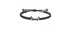 PULSERA M&T DIAMANTES NEGROS (NEGRA)