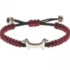 PULSERA MASCO&TICA GRANATE