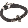 PULSERA MYNOON SIMBAD GRILLETE NEGRO