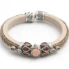 PULSERA RAIVE CUARZO ROSA