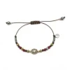 PULSERA RAIVE MACRAME OVALADA