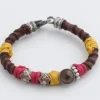 PULSERA RAIVE SEDA MARRON