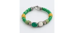 PULSERA RAIVE SEDA VERDE