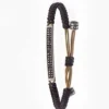 PULSERA SLAVE DOUBLE BROWN MACRAME