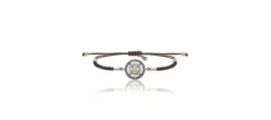 PULSERA SUNFIELD CIRCULO ROSA