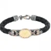 PULSERA SUNFIELD CUERO HUESO