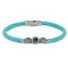 PULSERA SUNFIELD NABUK TURQUESA II