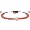 PULSERA SUNFIELD ROJO CORAL
